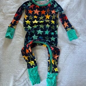 Little sleepies shades of stars crescent zippy 6-12 months